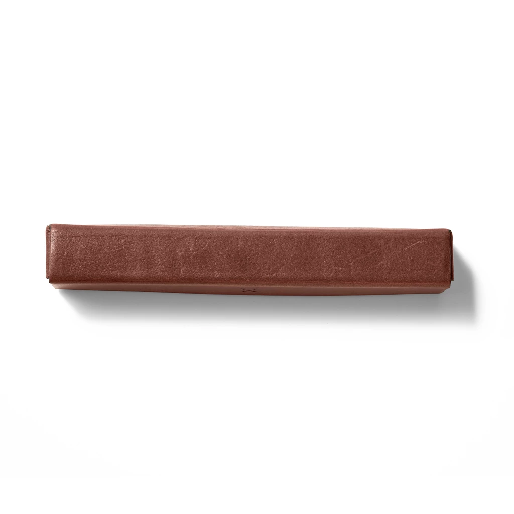 Leder Etui, Pen Case ETWEE Sleek Chestnut