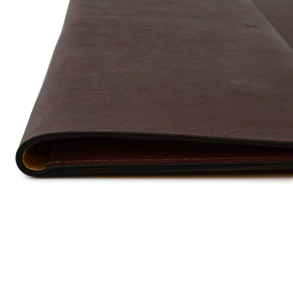 Leder Laptoptasche, Briefcase SLYMM mokka