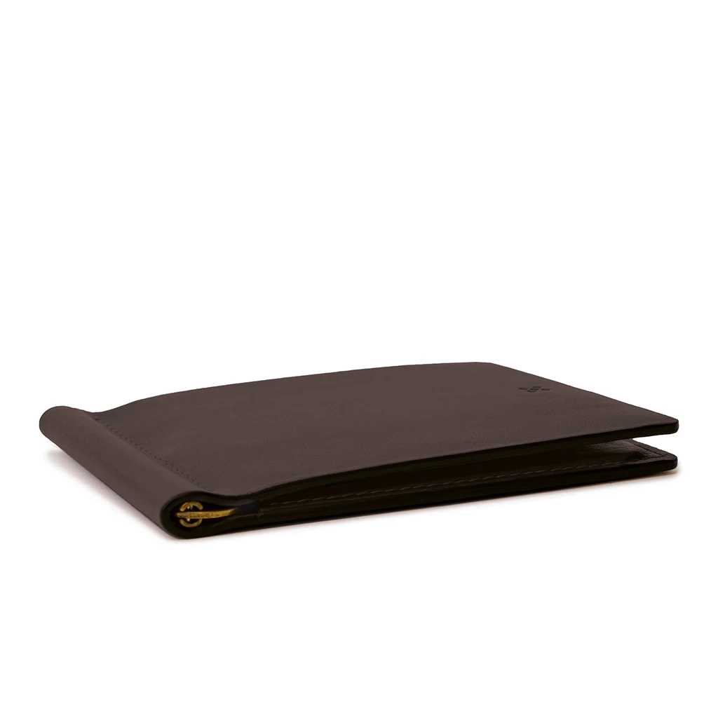 Leder Portemonnaie, Leather Wallet CLYP Black