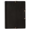Leder Mappe, Document Folder HYDE Black - 2
