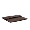 Leder Clutch, Mini Briefcase TRYP Mokka - 2