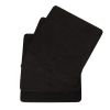 Leder Untersetzer, Leather Coaster DRYNK Black - 2