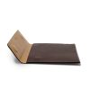 Leder Clutch, Mini Briefcase TRYP Mokka - 3